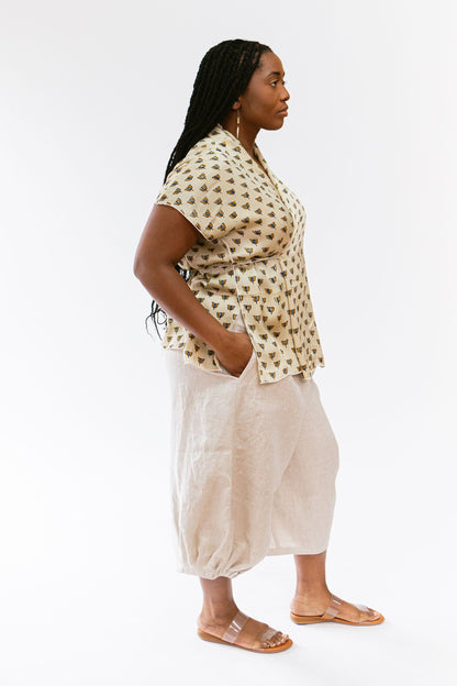 Uno Wrap, Block Print