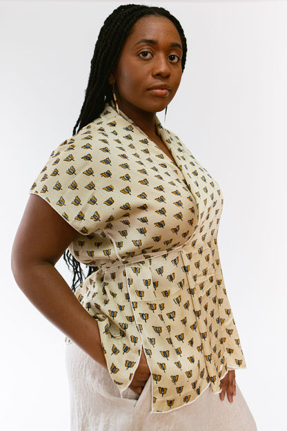 Uno Wrap, Block Print