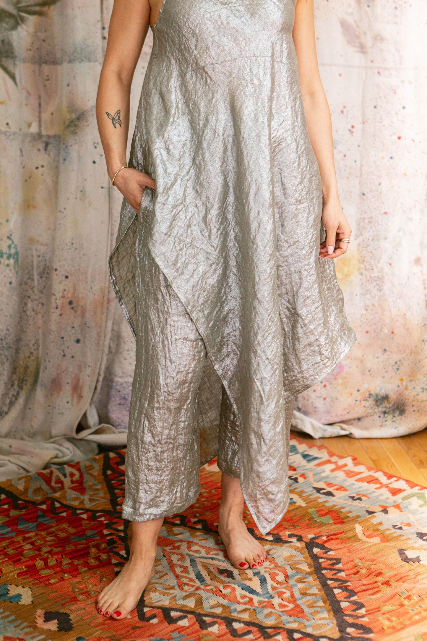 Uno Pant, Metallic