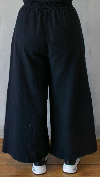Twill Wide Leg
