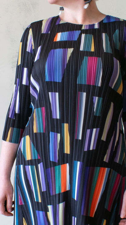Pleated Multi Dress