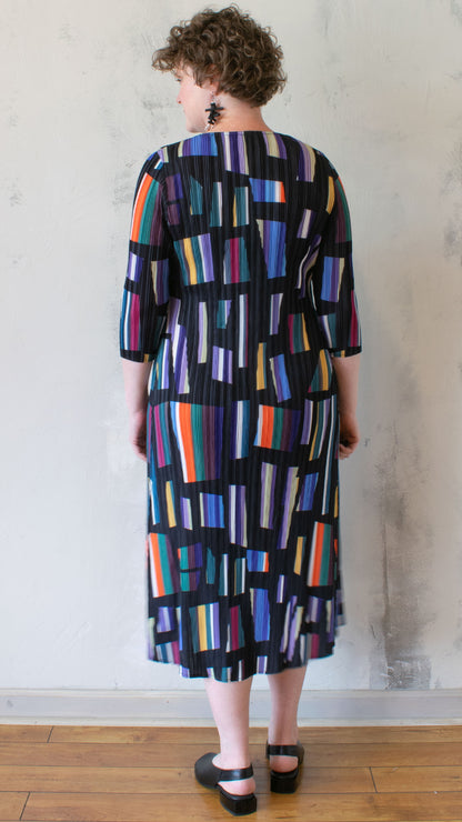 Pleated Multi Dress