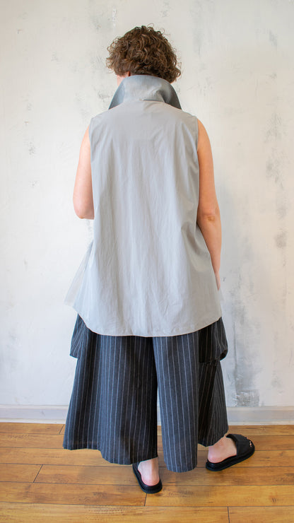 Tulle Hem Vest (Multiple Colors)