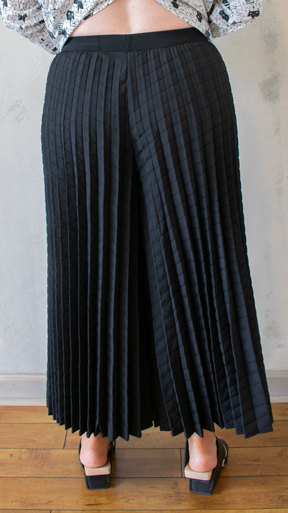 Quilted Pleat Pant