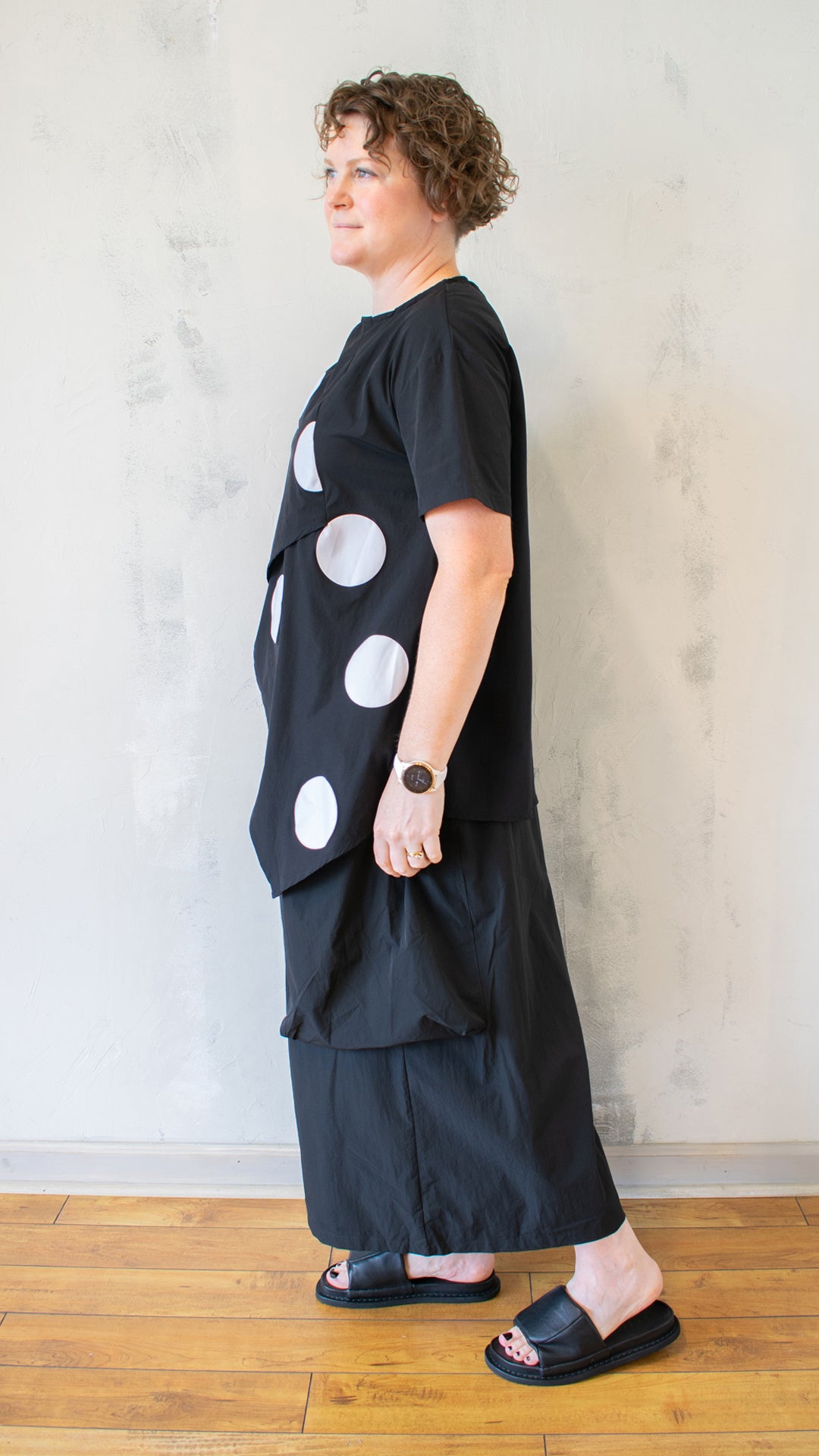 Polka Dot Cross Over Top (Multiple Colors)