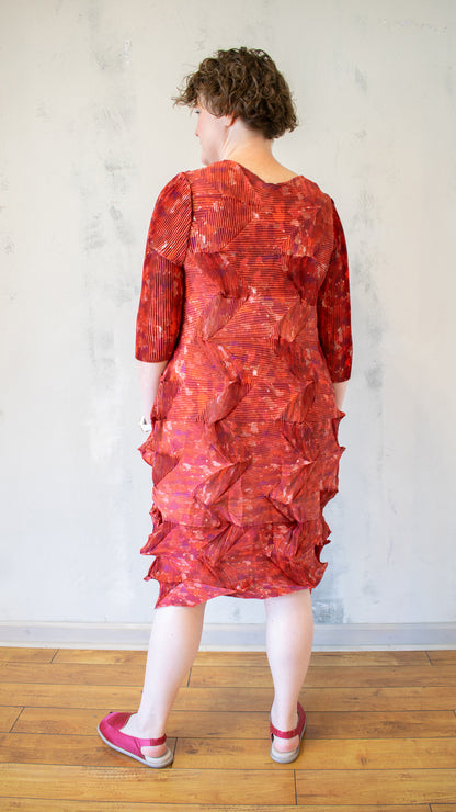 Micro Pleat Dress (Multiple Colors)