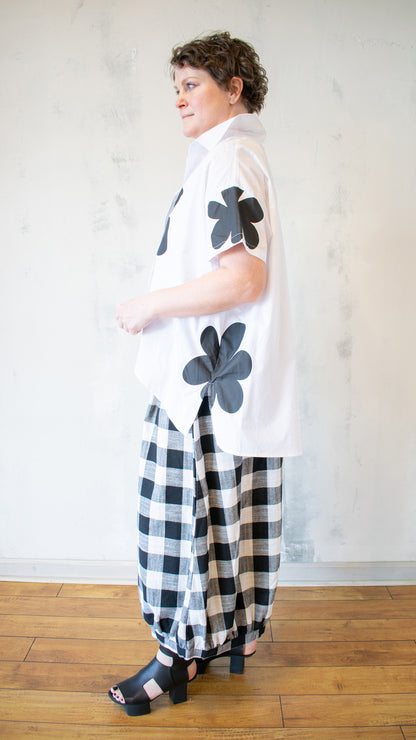 Asymmetric Bloom Shirt (Multiple Colors)