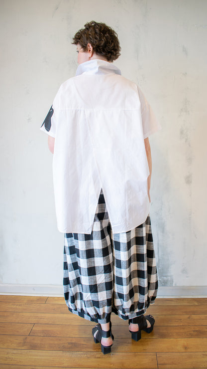 Asymmetric Bloom Shirt (Multiple Colors)