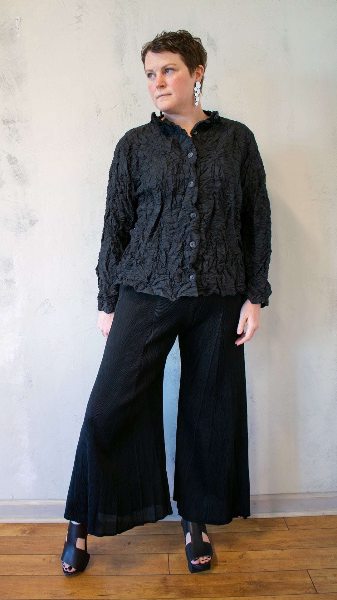 Crinkle Jacket (Multiple Colors)