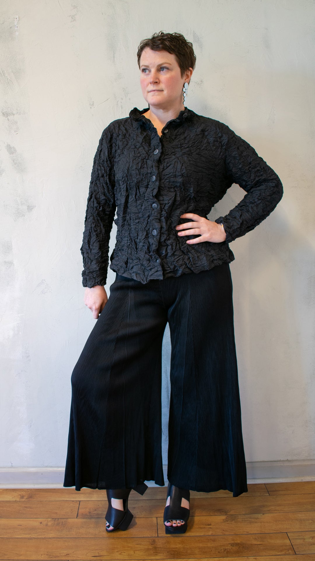 Crinkle Jacket (Multiple Colors)