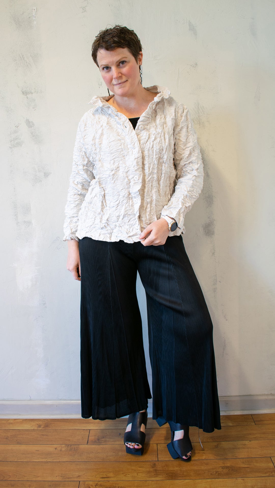 Crinkle Jacket (Multiple Colors)