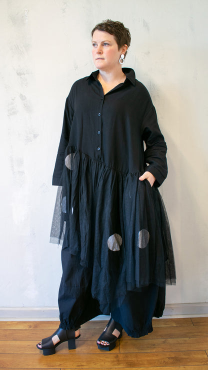 Tulle and Polka Dot Tunic