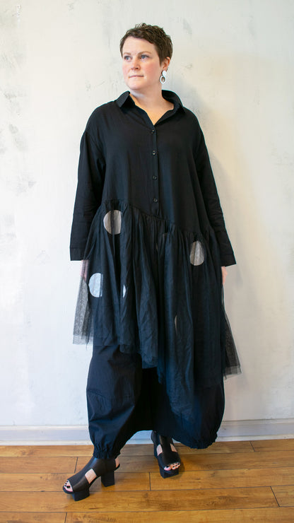 Tulle and Polka Dot Tunic