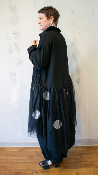 Tulle and Polka Dot Tunic