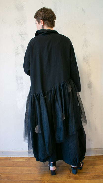 Tulle and Polka Dot Tunic