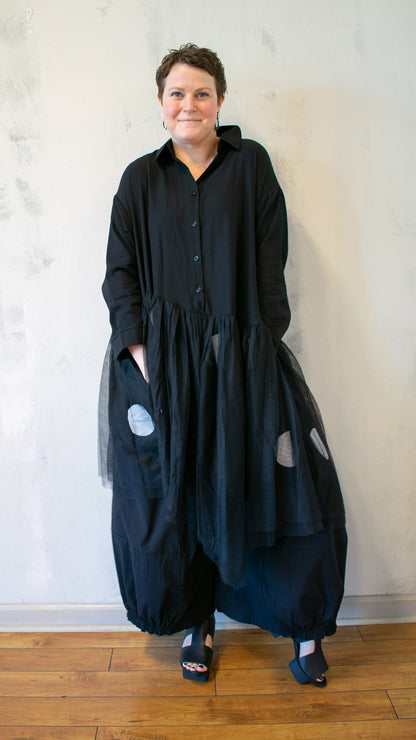 Tulle and Polka Dot Tunic