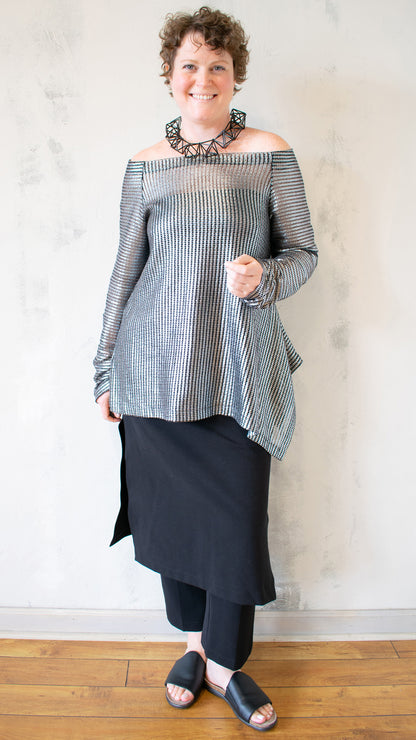 Metalic Mesh Tunic