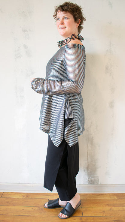 Metalic Mesh Tunic