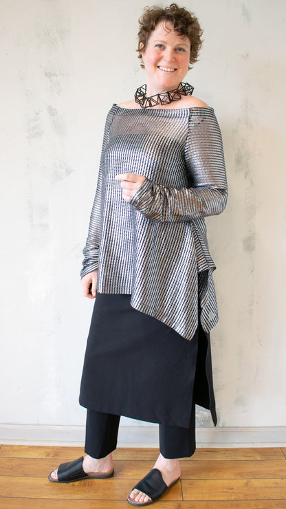 Metalic Mesh Tunic