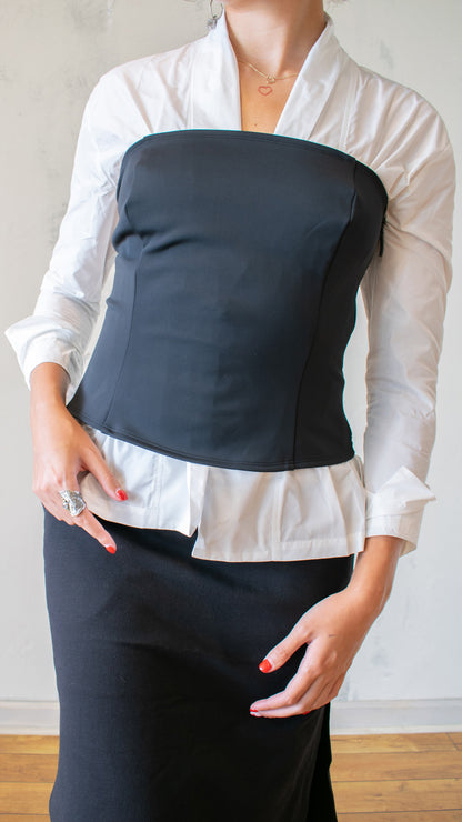 Taffeta Jacket Blouse