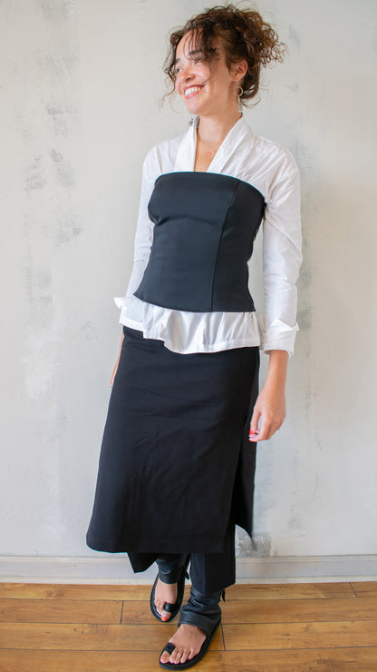 Taffeta Jacket Blouse