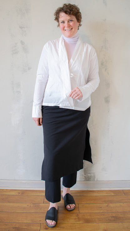 Taffeta Jacket Blouse