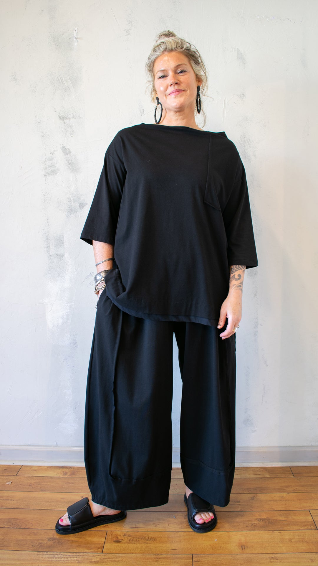 Button Back Tunic