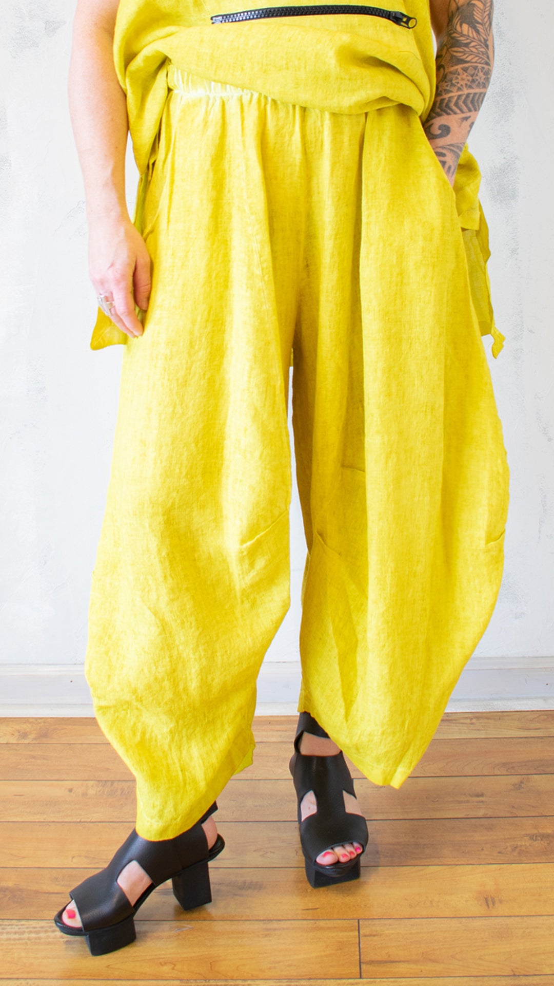 Lemon Barrel Pant