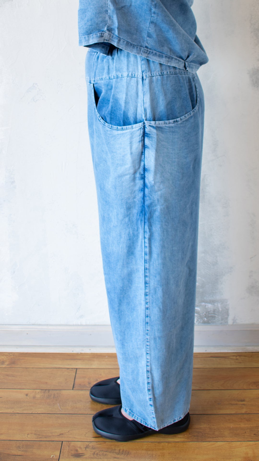 Half Circle Pocket Pant