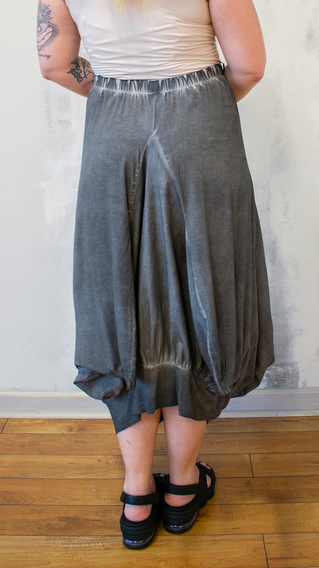 Big Pocket Skirt in Anthracite