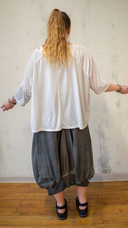 Criss-Cross Seam Tee