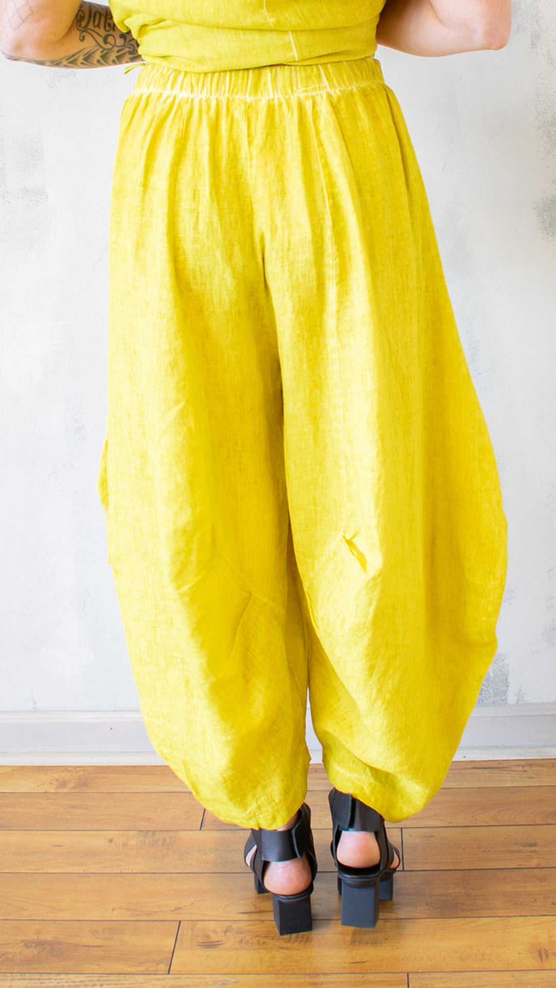 Lemon Barrel Pant