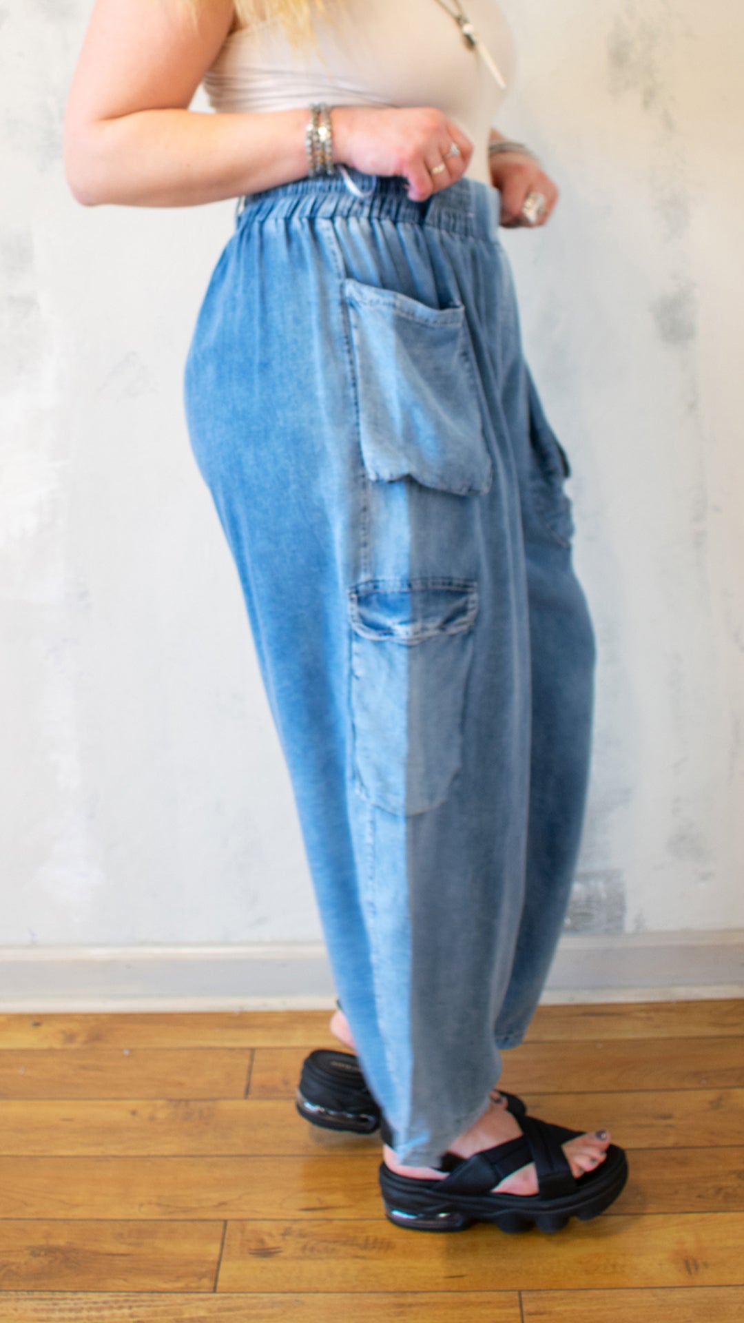 Cargo Pocket Pant (Multiple Colors)