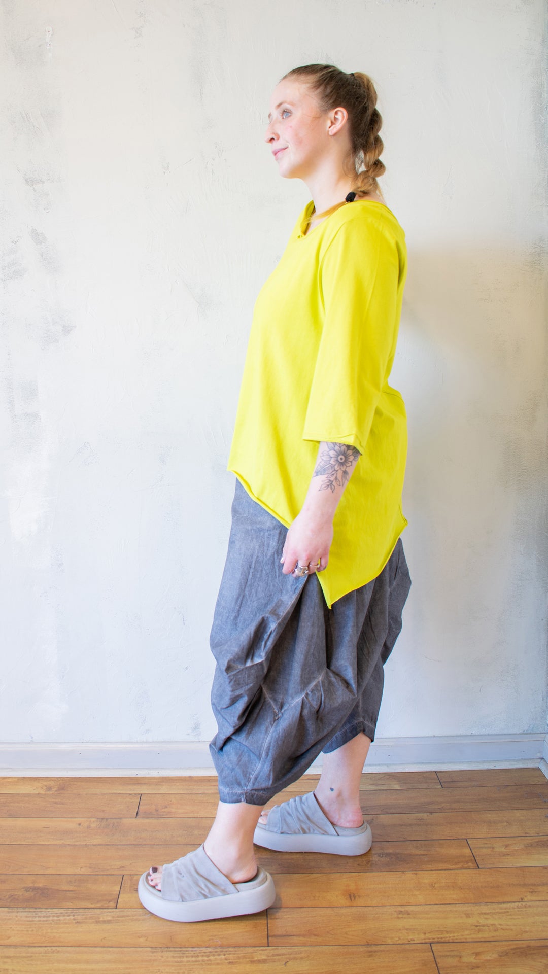 Lemon Tunic Tee