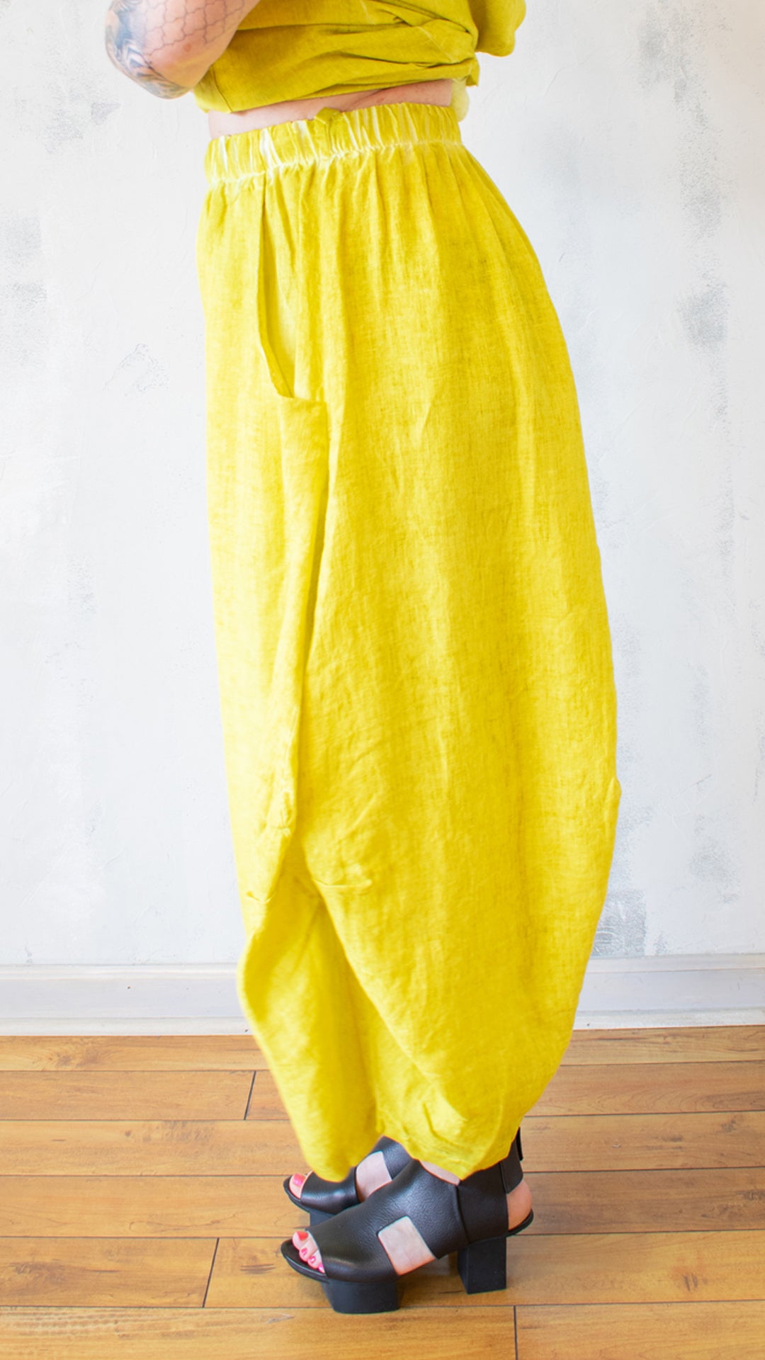 Lemon Barrel Pant