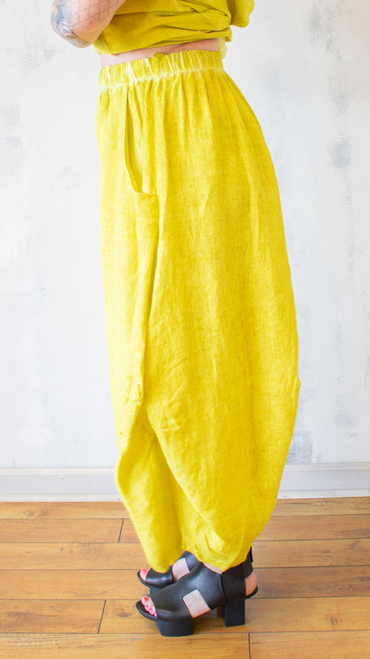 Lemon Barrel Pant