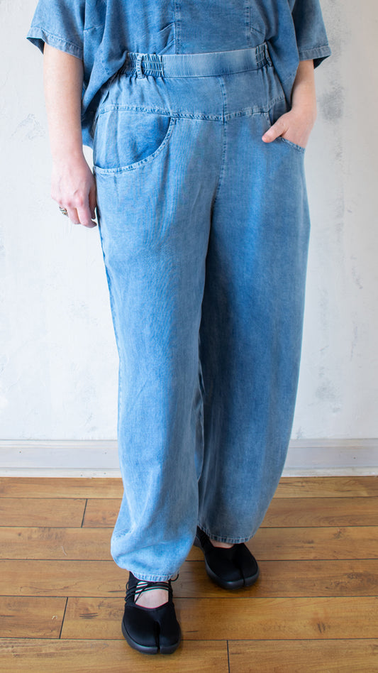 Half Circle Pocket Pant