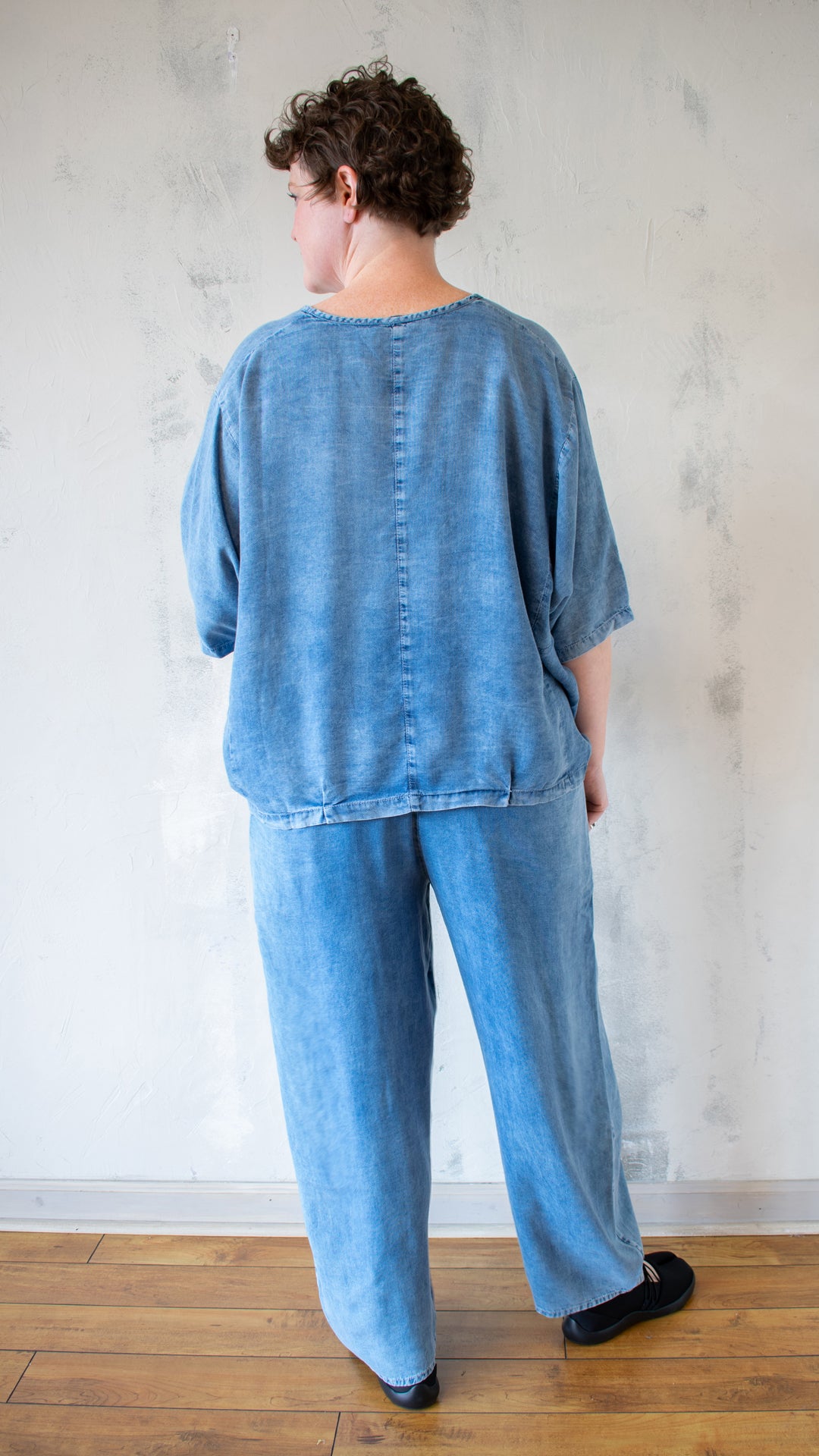 Chambray Pullover