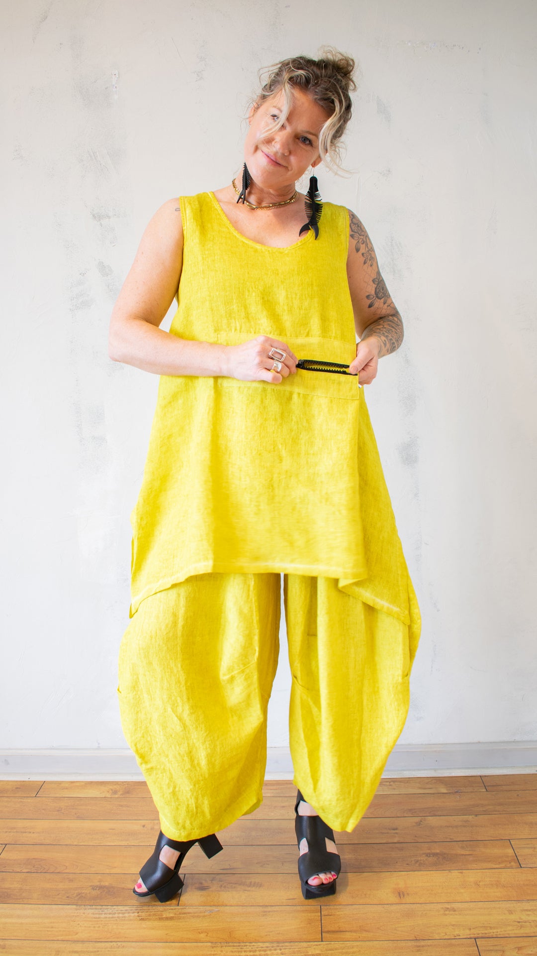 Lemon Anarak Tunic Tank