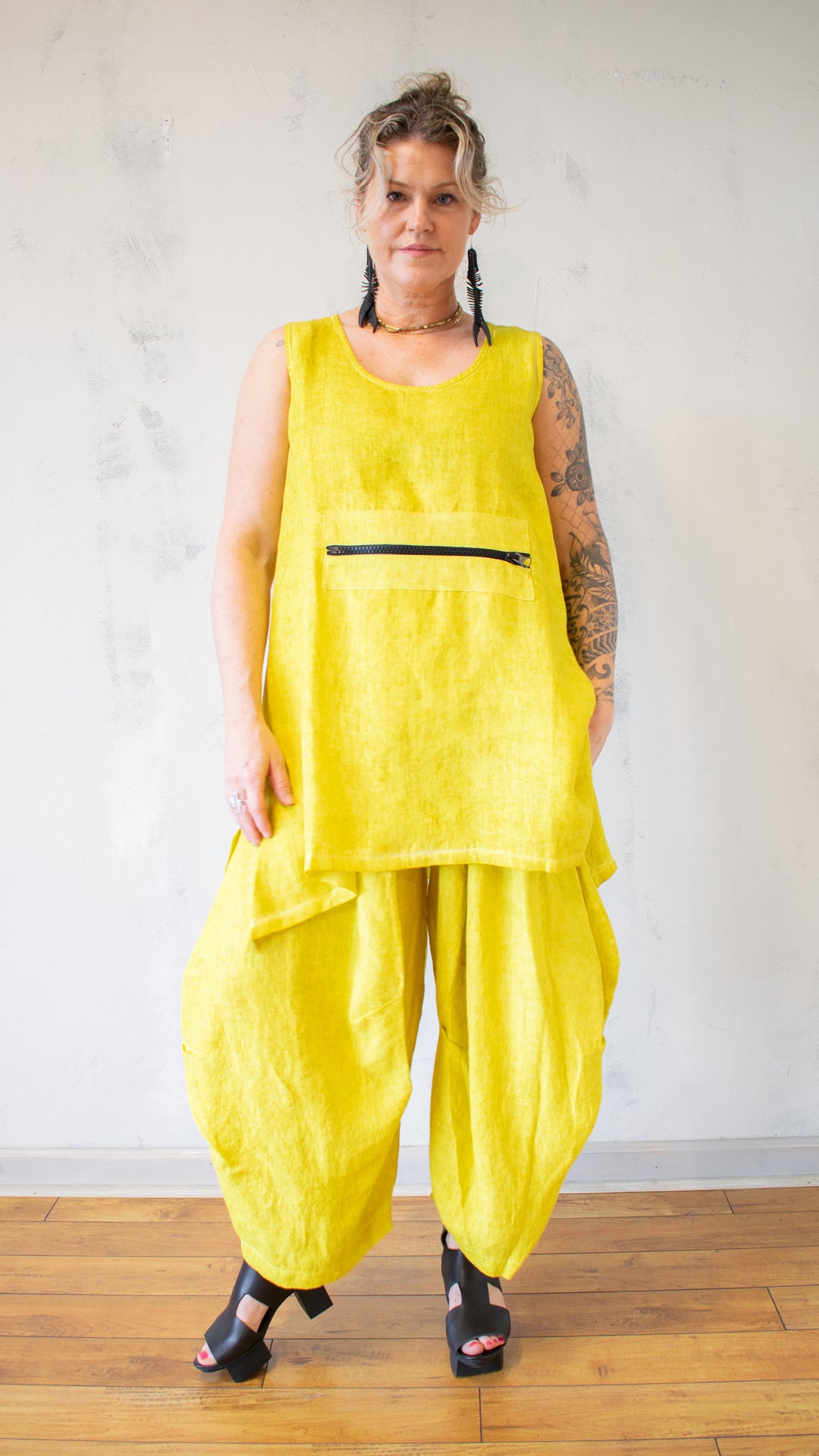 Lemon Anarak Tunic Tank