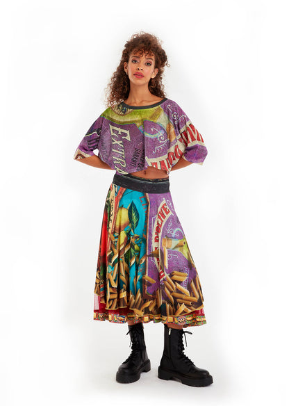 Blouse T Mini - Purple - Taster's Team