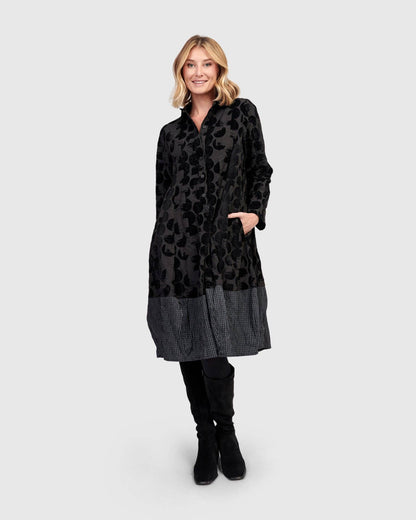 Eclipse Relaxed Cocoon Dress, Crescent