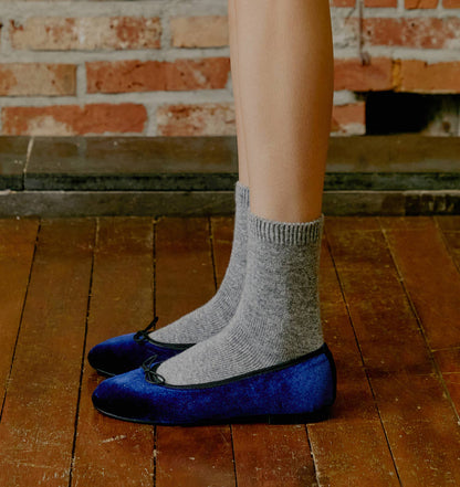 Cashmere Wool Crew Socks