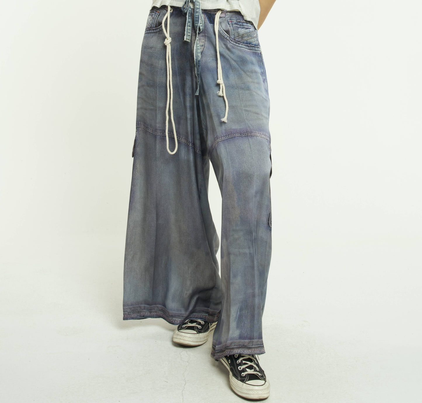 Jeanious Trompe L'Oeil Pant