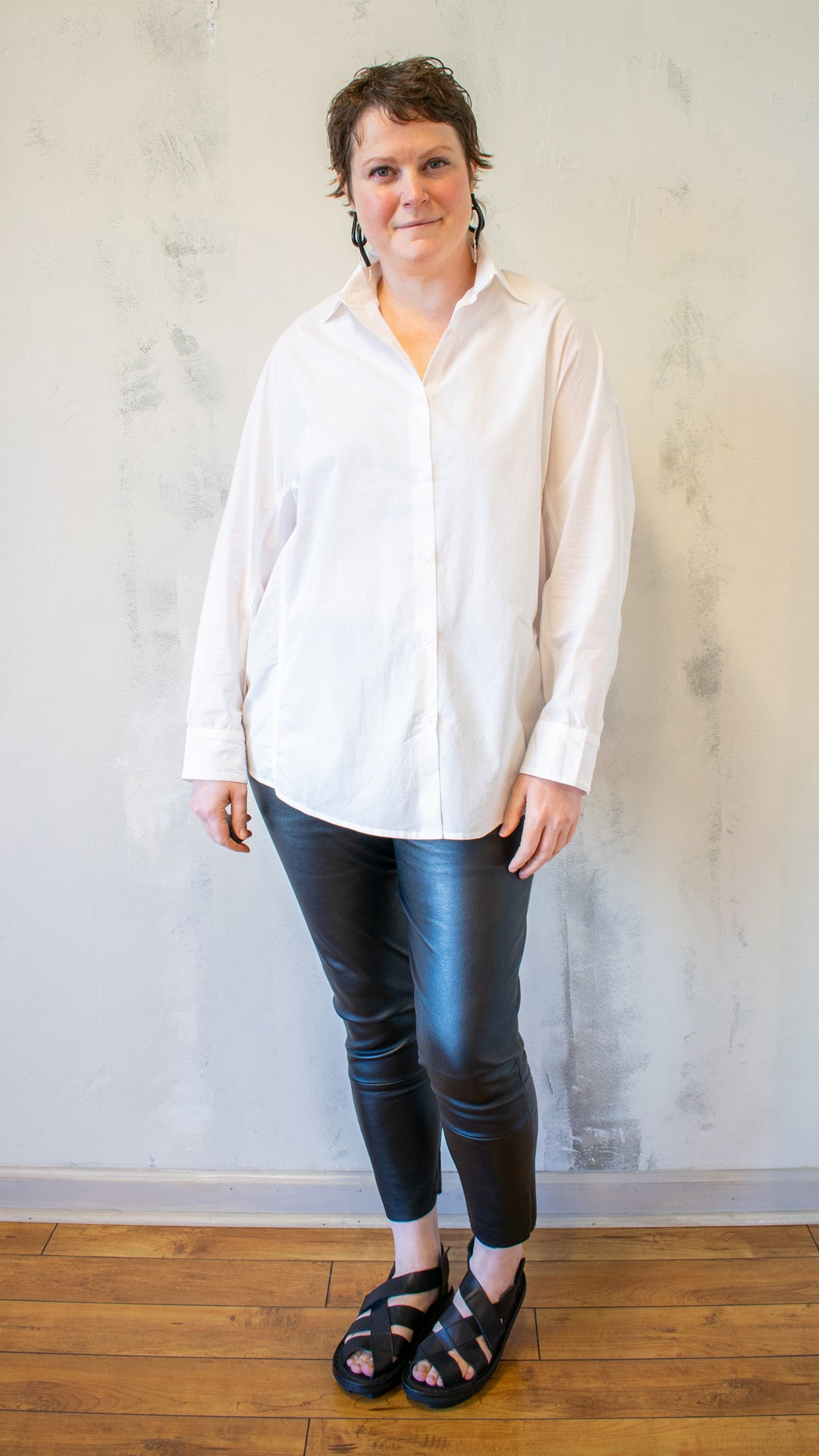 Single Line Button Up