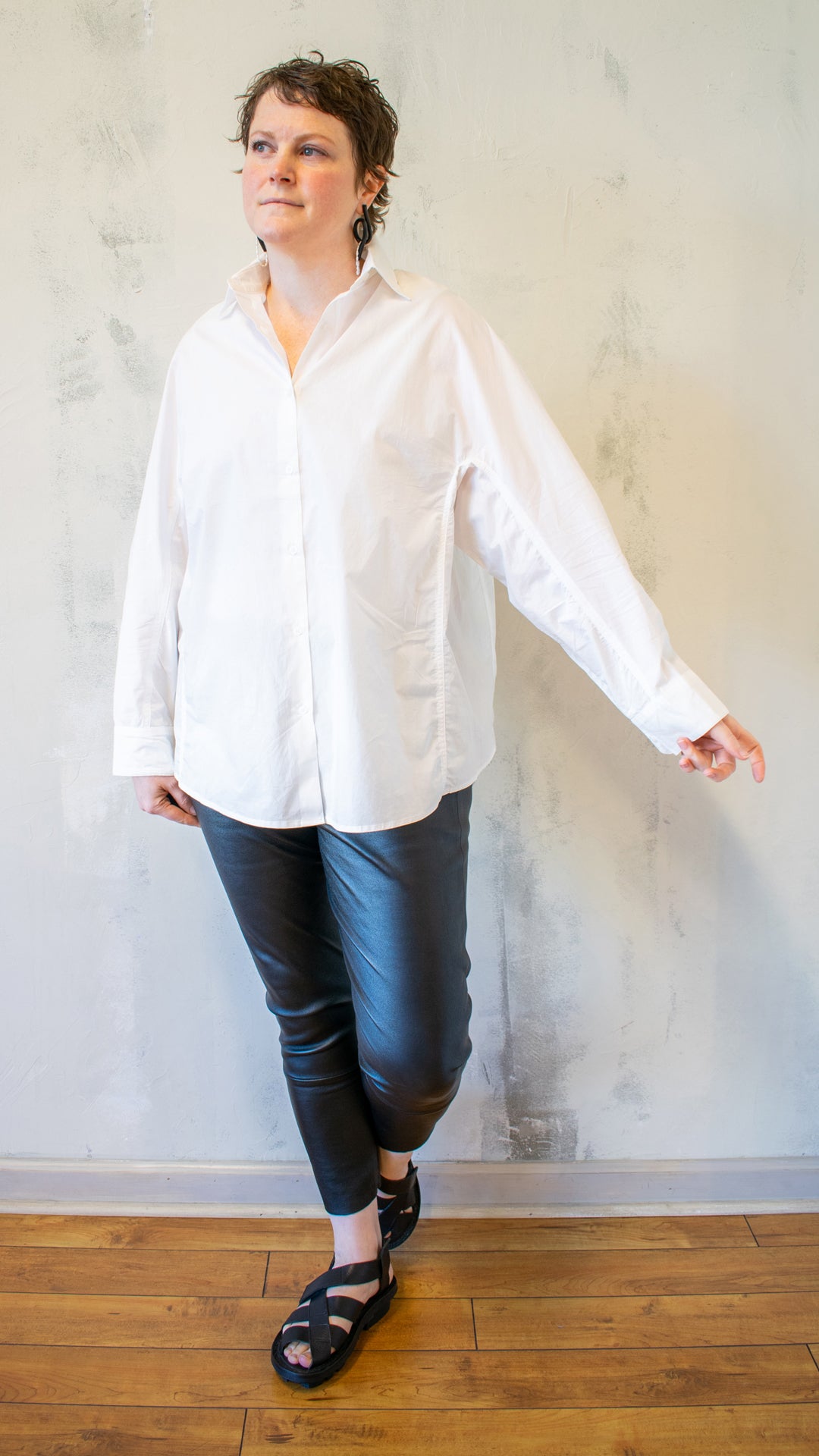 Single Line Button Up