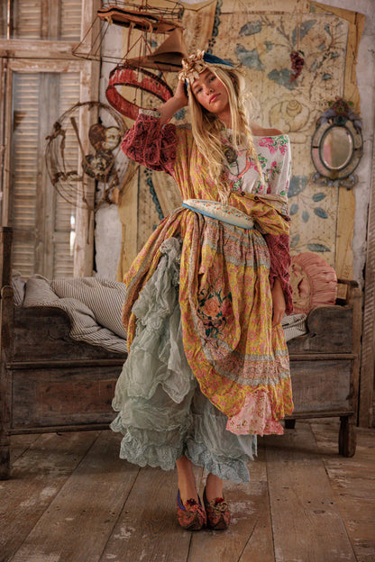 Gutta Garden Dress in Raspberry Patch