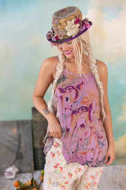 Dama Dama Lana Tank in Lychee Blossom