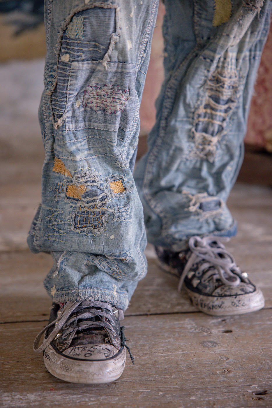 Porter Denims in Washed Indigo