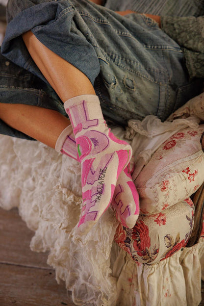 Circus Love MP Socks in Lilac Water